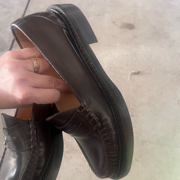 New! J.Crew Rowan Loafers in Ganache/Brown - Picture 4 of 5